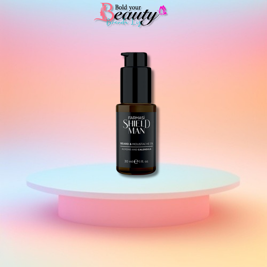 Beard & Moustache Oil -Shield Man | Farmasi
