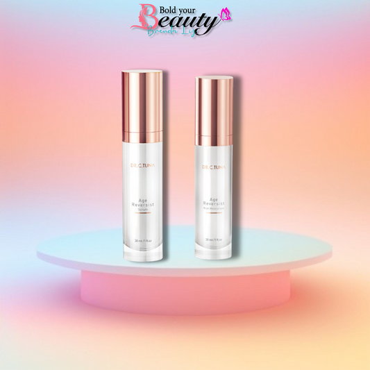 Age Reversist Bundle | Rich Moisturizer and Serum | Dr. C. Tuna | Farmasi Set of 2
