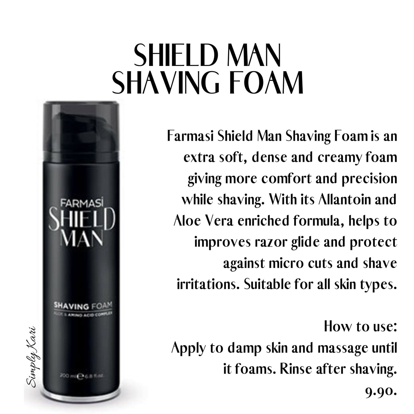 Shaving Foam - Shield Man | Farmasi
