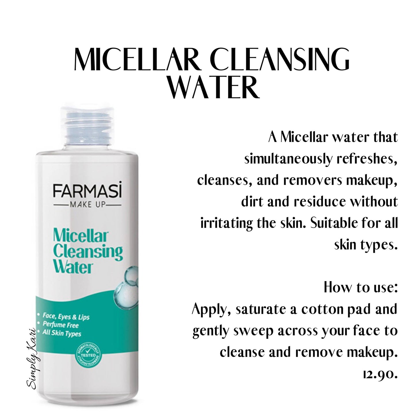Make Up Micellar Cleansing Water | Farmasi