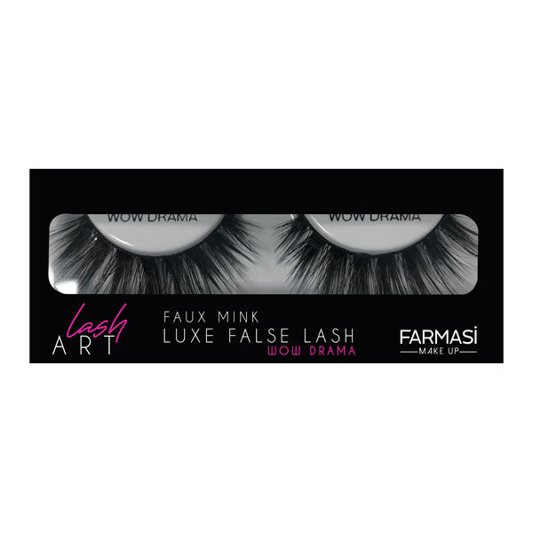 Lash Art | Faux Mink Luxe False Lash - WOW Drama | Farmasi