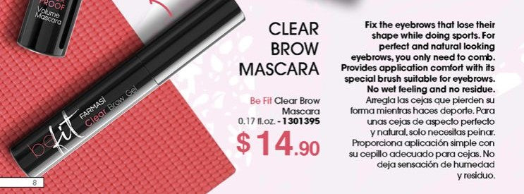 Clear Brow Gel | Farmasi