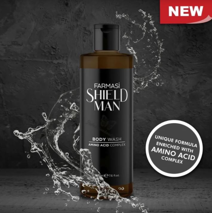Body Wash Amino Acid - Shield Man | Farmasi