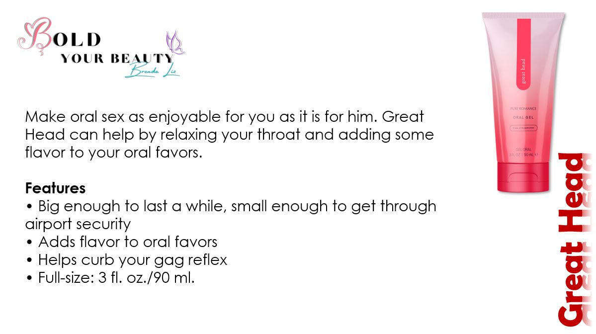 Great Head | Pink Strawberry Flavor | Pure Romance
