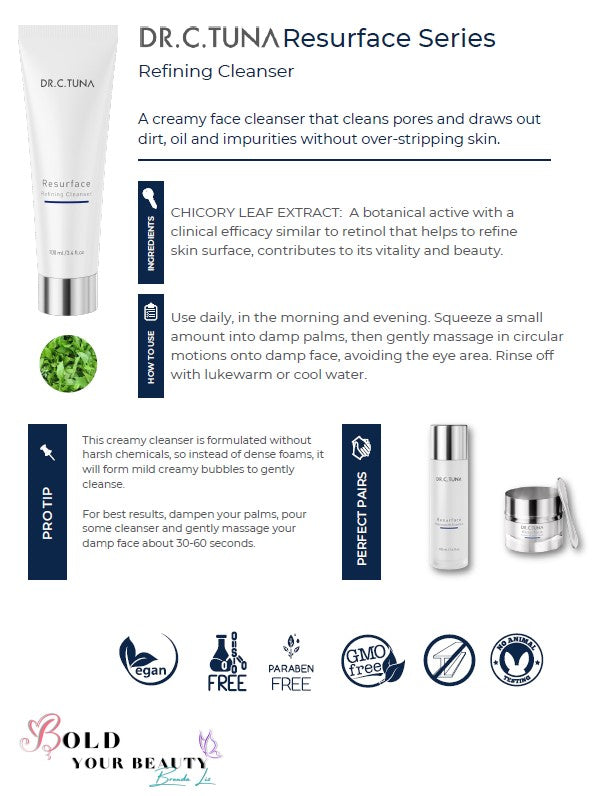 Resurface Refining Cleanser | Dr. C. Tuna | Farmasi
