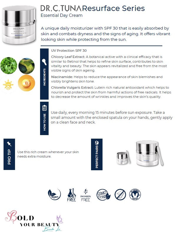 Resurface Essential Day Cream | Dr. C. Tuna | Farmasi