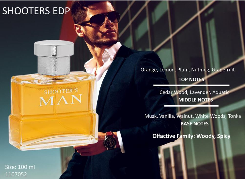 Shooter's Man fragrance for him | Farmasi