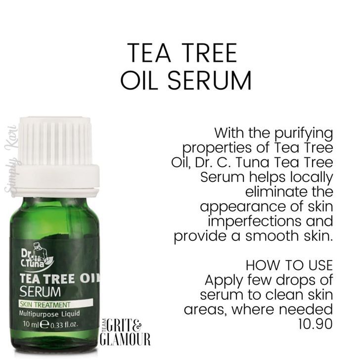 Tea Tree Oil Serum | Dr. C. Tuna | Farmasi