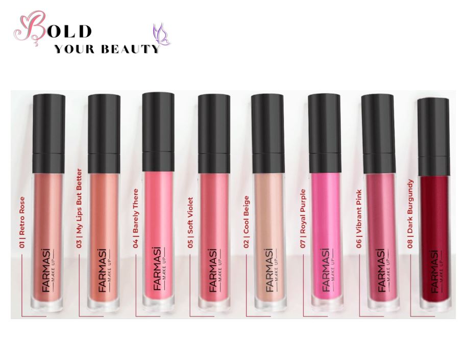 VFX Elite Matte Liquid Lipstick (Set of 8) | Farmasi