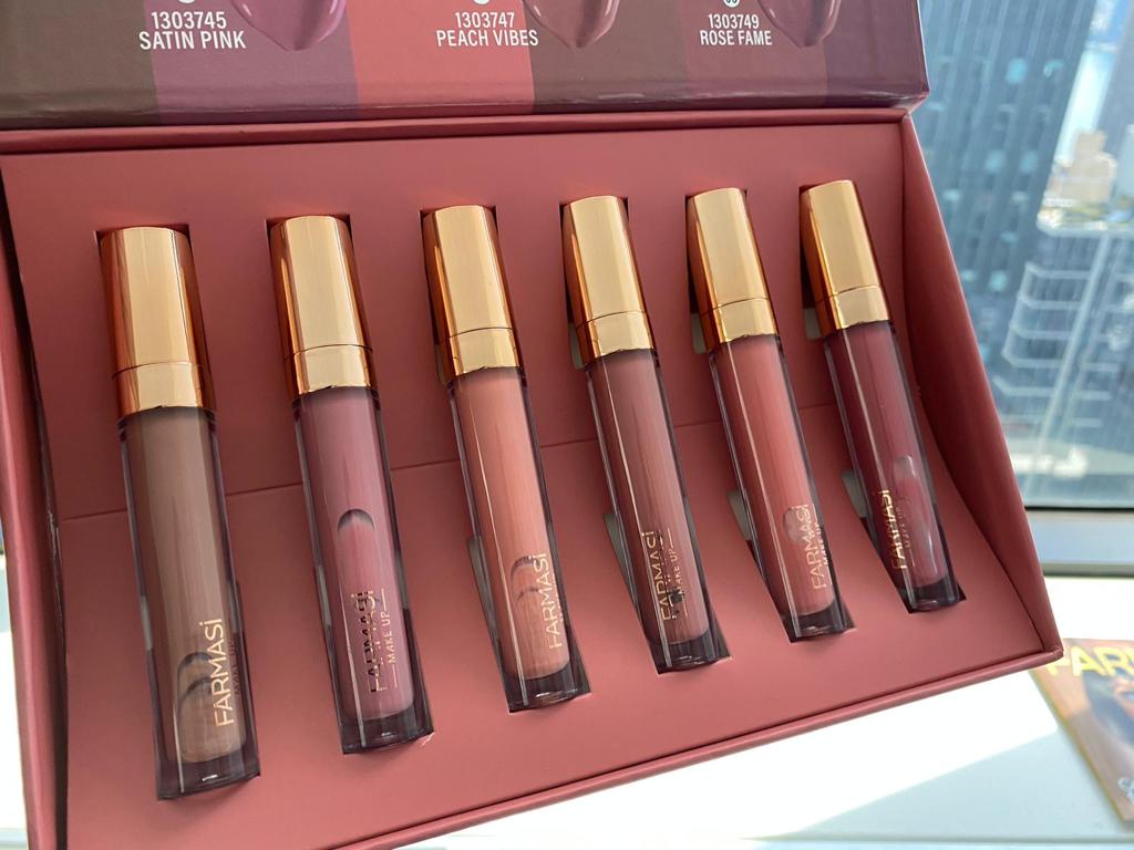 Lip Gloss-Nude Color Set of 6 | Farmasi