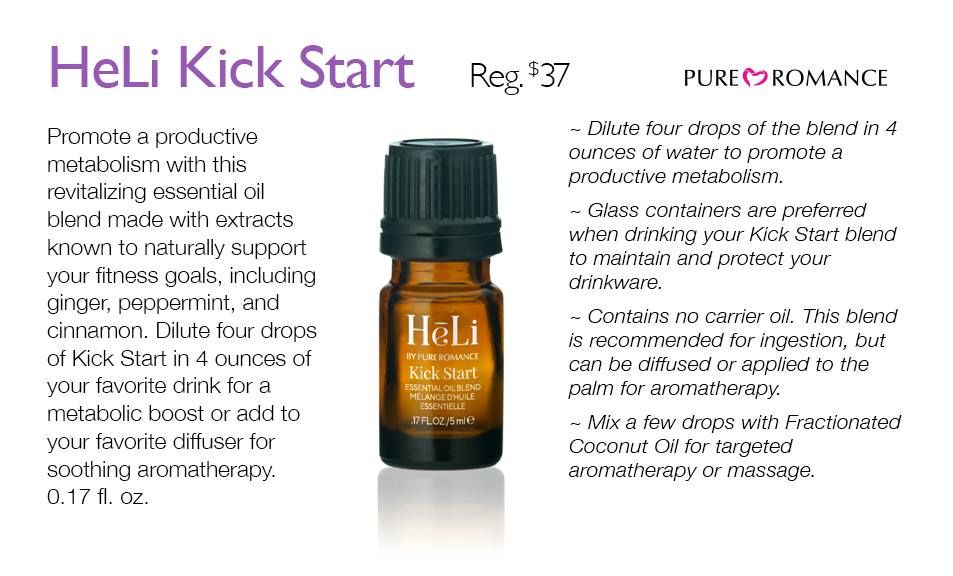 Heli Kick Start Oil Blend | Pure Romance