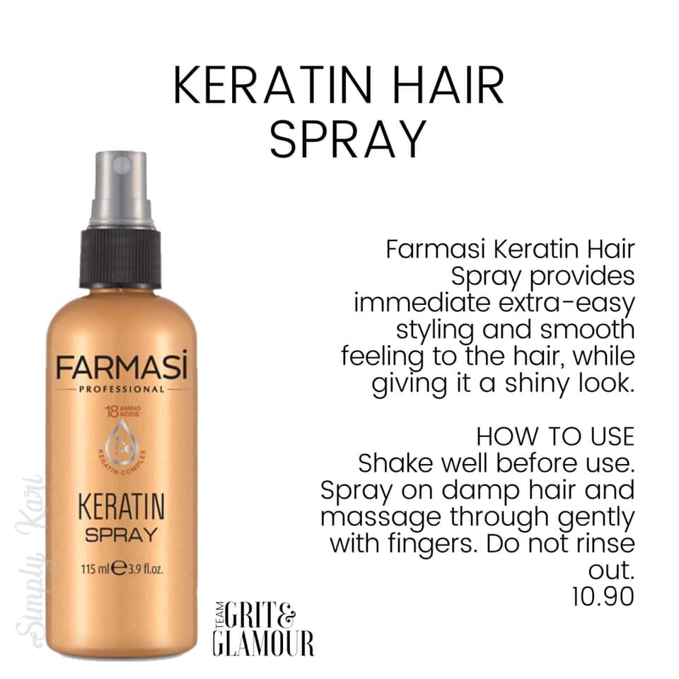 Keratin Hair Spray | Farmasi