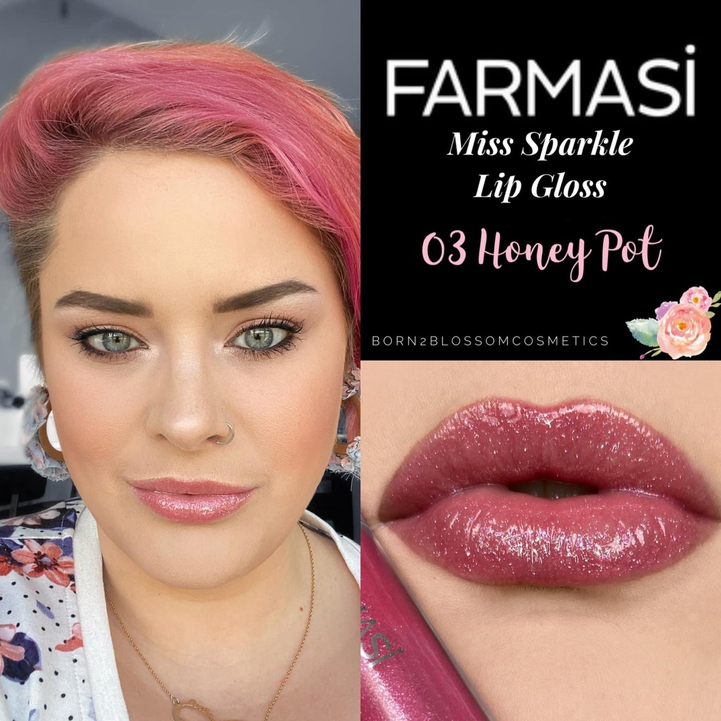 Miss Sparkle Lip Gloss | Farmasi
