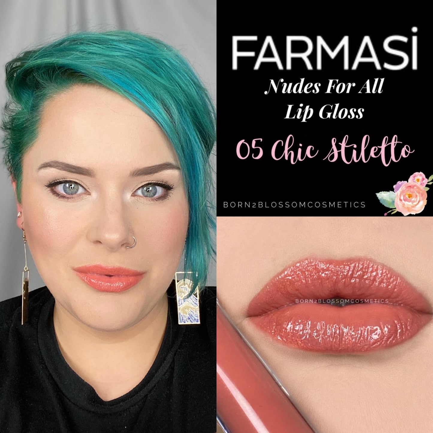 Lip Gloss-Nude Color Set of 6 | Farmasi