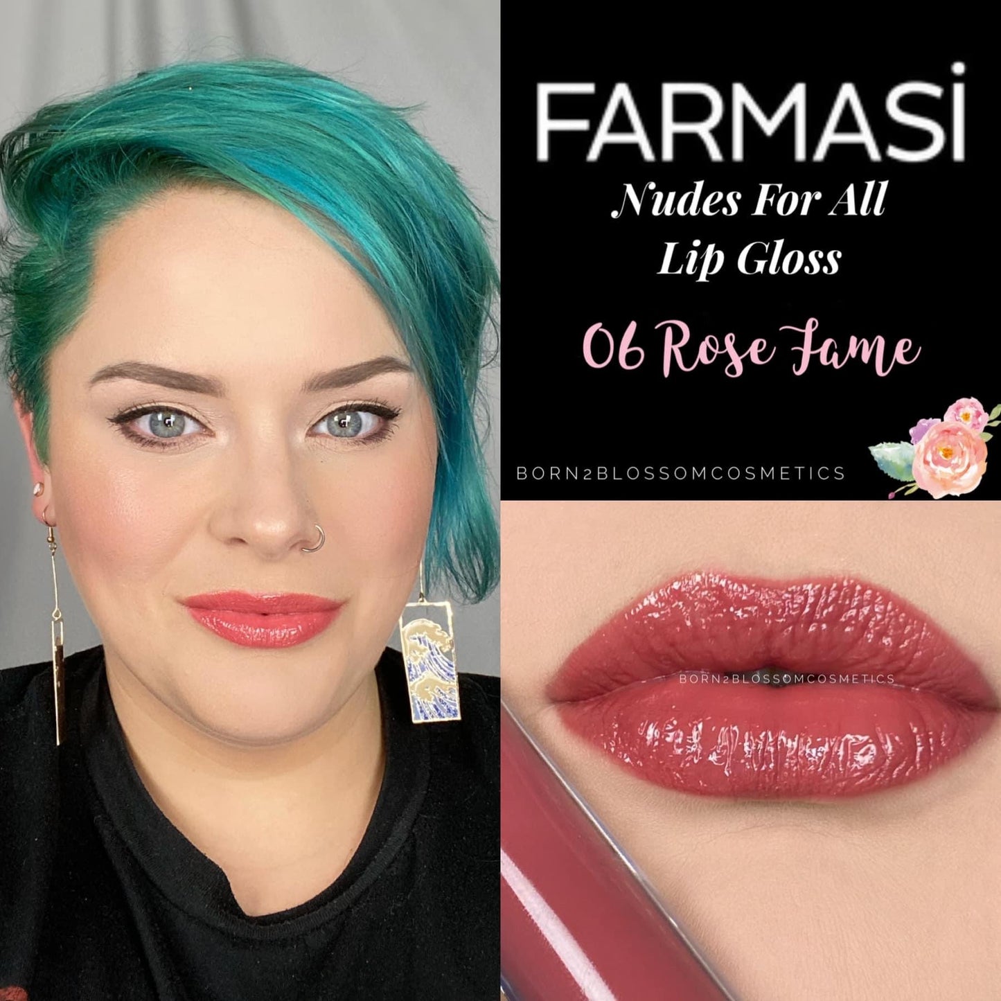 Lip Gloss-Nude Color Set of 6 | Farmasi
