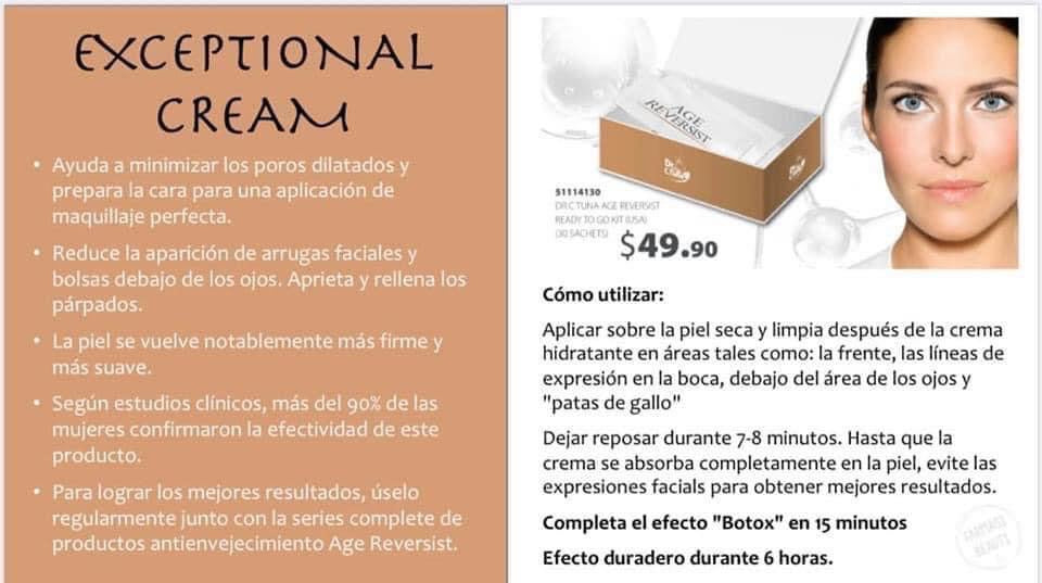 Exceptional Cream 30 PCS-Age Reversist | Dr. C. Tuna | Farmasi