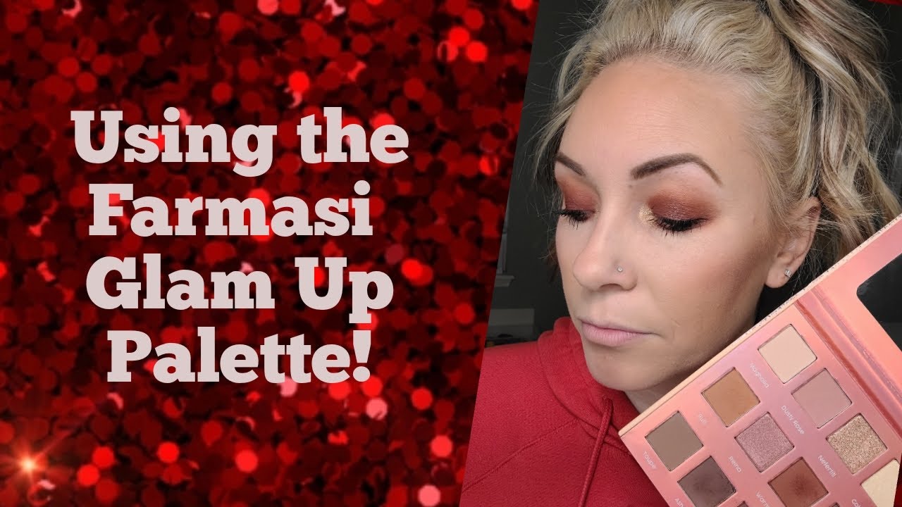 Make Up Glam Up Eyeshadow Palette 12 Shades | Farmasi