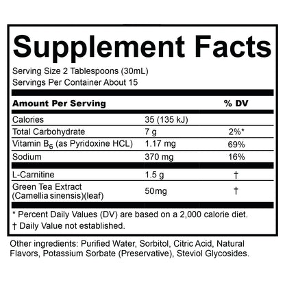 Nutriplus L-Carnitine Orange & Passion Fruit