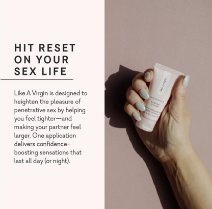 Like A Virgin Vaginal Tightening Cream - Sealed - New Packaging | Pure Romance