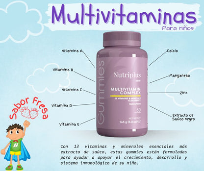 Nutriplus Gummies - Multivitamin Complex for Kids