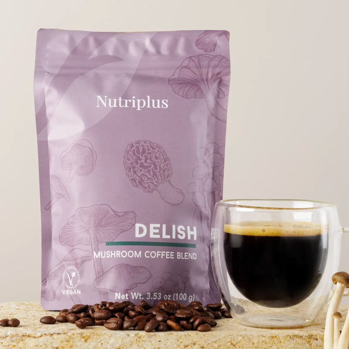 Delish Mushroom Coffee | Farmasi