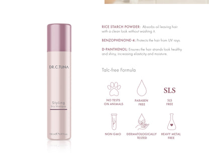 Styling Dry Shampoo | Dr. C. Tuna | Farmasi