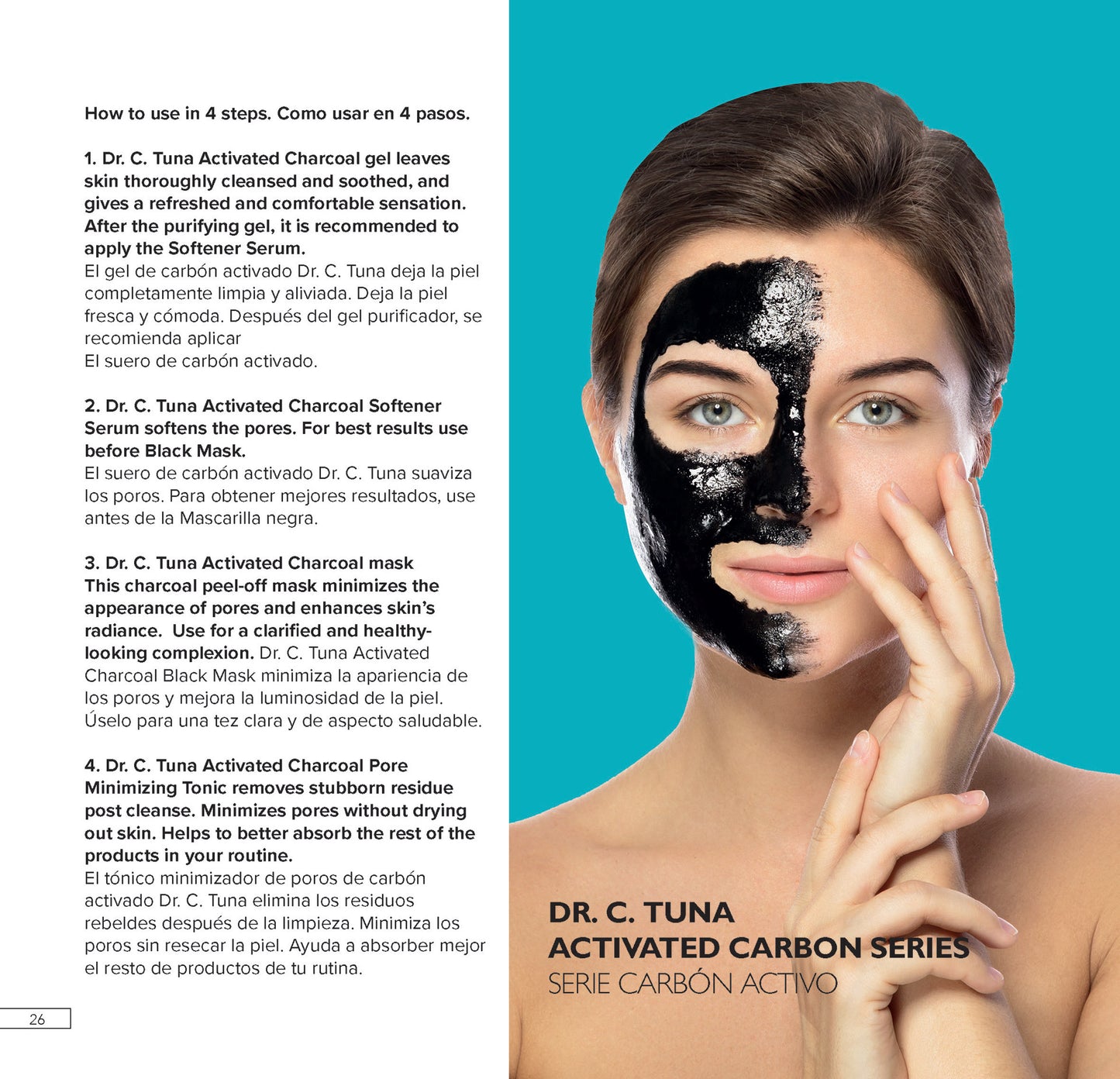 Activated Charcoal Face Toner | Dr. C. Tuna | Farmasi