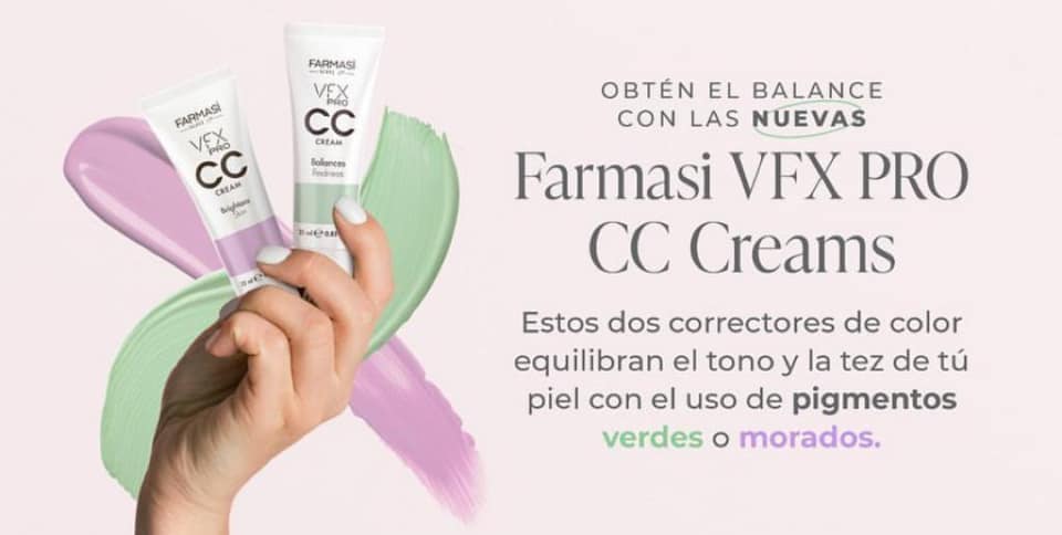 CC Cream VFX PRO Balances Redness, 25 ml. /0.85 fl. oz. | Farmasi