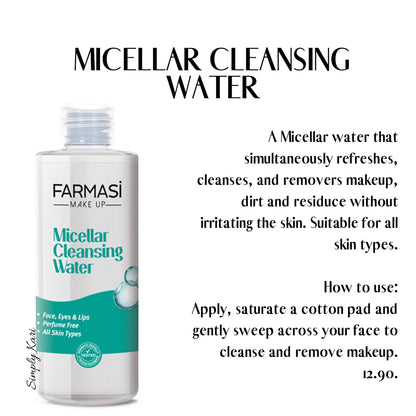 Make Up Micellar Cleansing Water | Farmasi