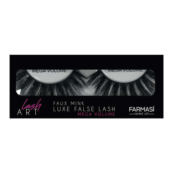Lash Art | Faux Mink Luxe False Lash - Mega Volume | Farmasi