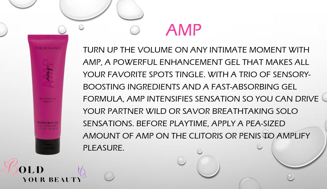 AMP Enhancement Gel Original Most Concentrated NEW! | Pure Romance