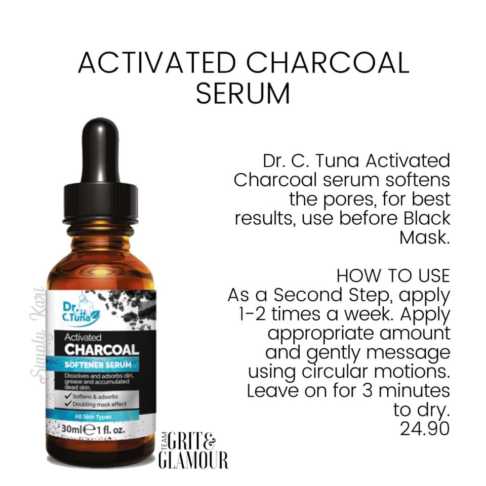 Activated Charcoal Softener Serum | Dr. C. Tuna | Farmasi