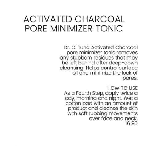 Charcoal Tonic | Dr. C. Tuna | Farmasi
