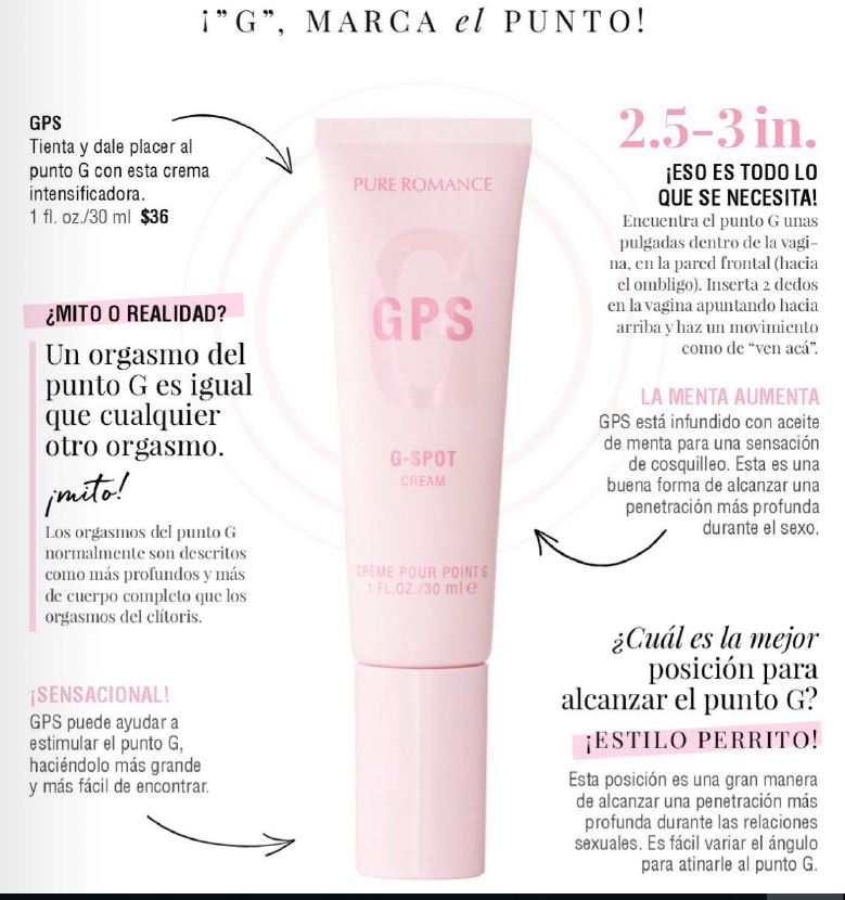 GPS - Cream | Pure Romance