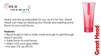 Great Head | Pink Strawberry Flavor | Pure Romance