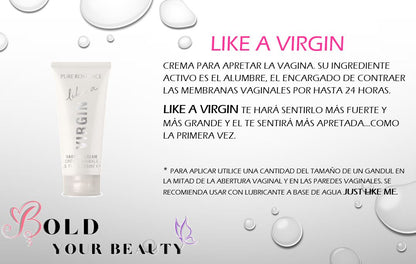 Like A Virgin Vaginal Tightening Cream - Sealed - New Packaging | Pure Romance