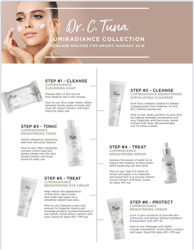 NEW Lumi Radiance Skincare Set fashion