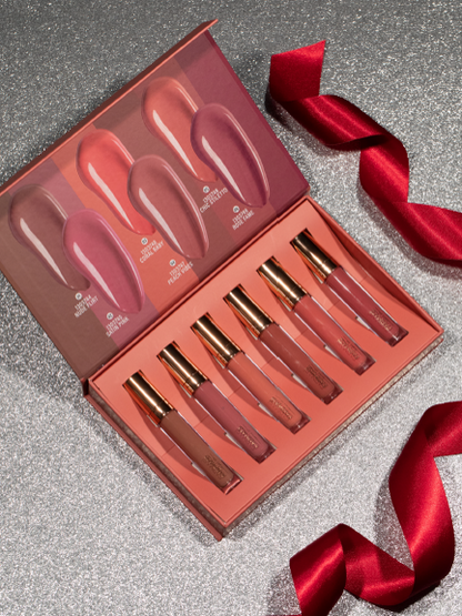 Lip Gloss-Nude Color Set of 6 | Farmasi