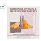 Nutriplus Vitamin C Effervescent Tablets