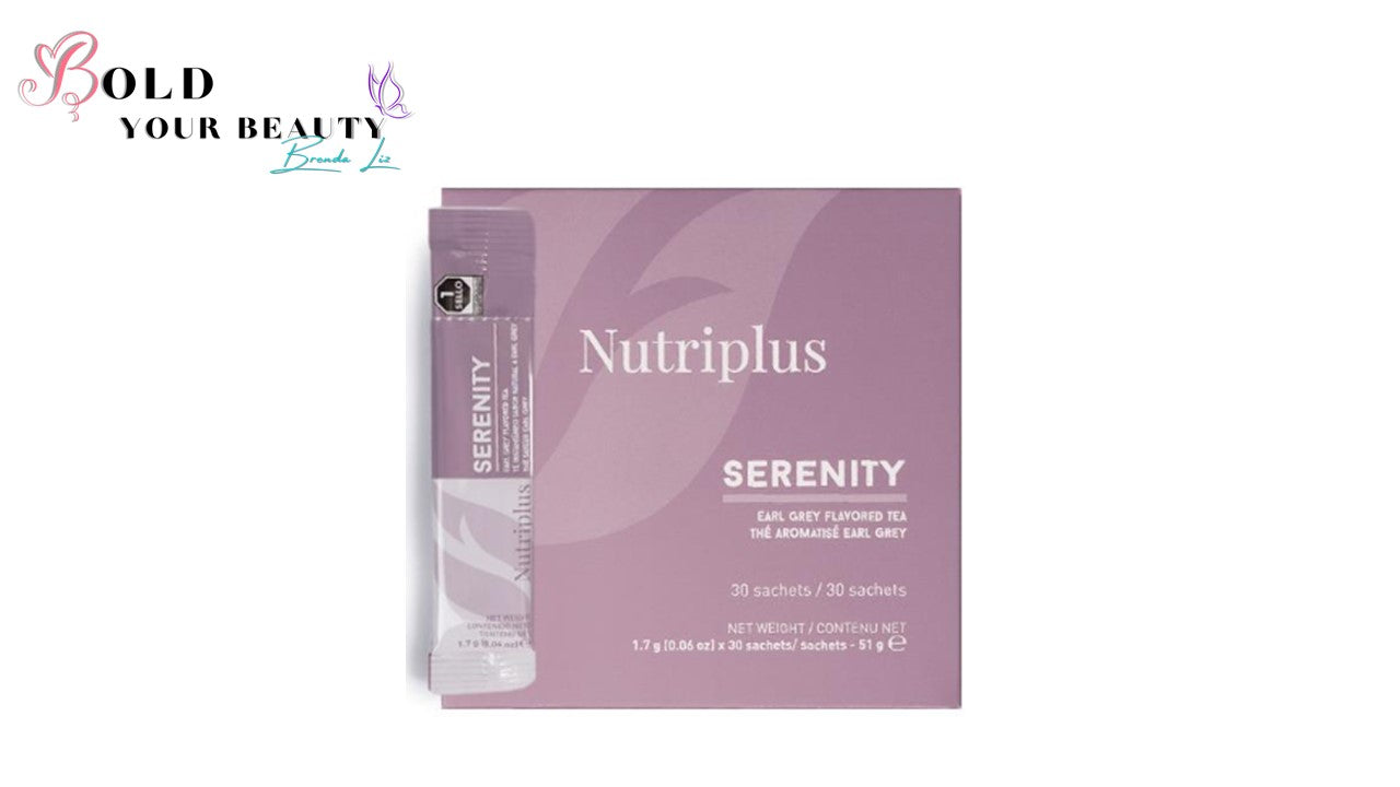 Nutriplus Serenity | Earl Grey Tea | Lemon | Peach | Raspberry