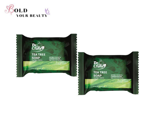 Tea Tree Soap Bundle | Dr. C. Tuna | Farmasi Set of 2