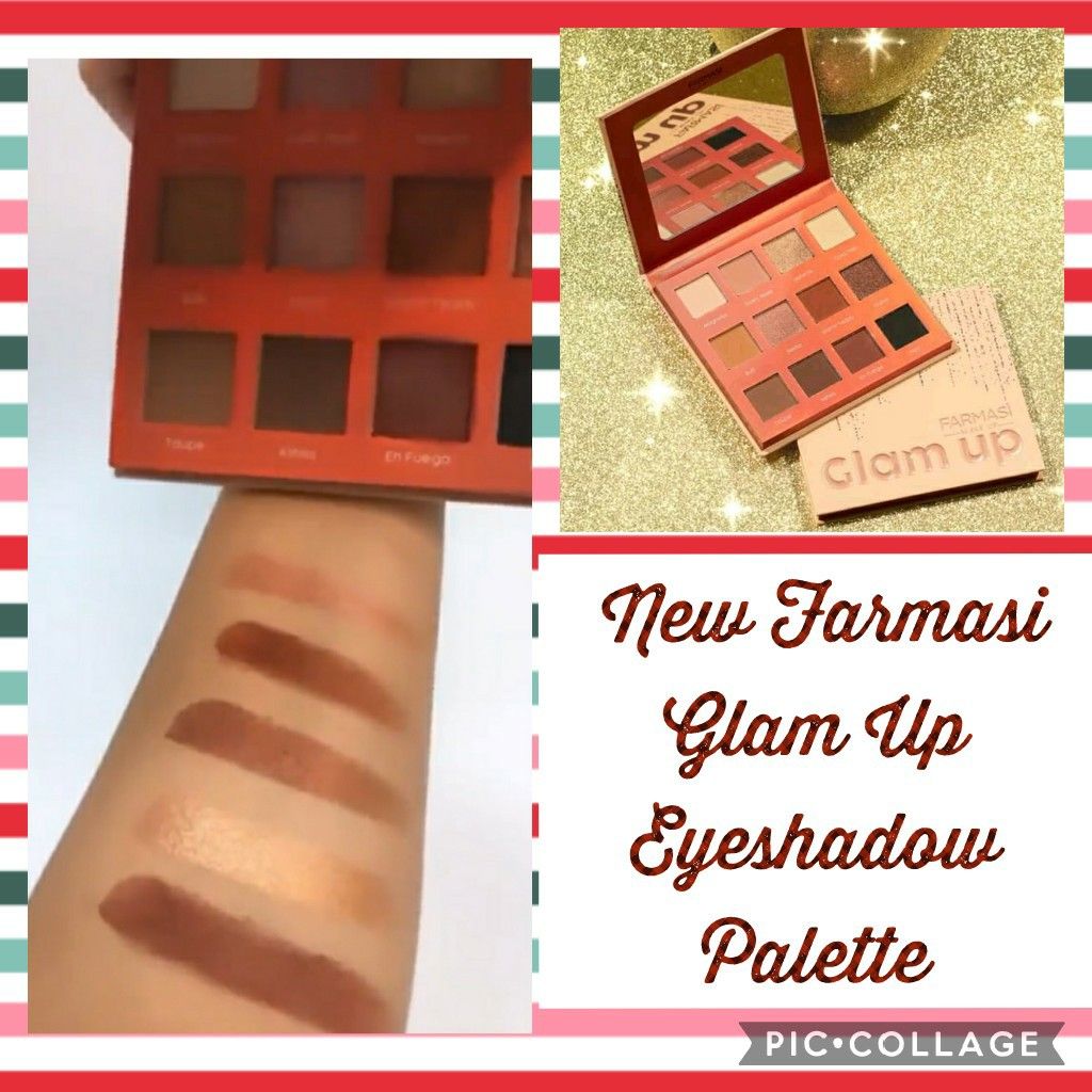 Make Up Glam Up Eyeshadow Palette 12 Shades | Farmasi