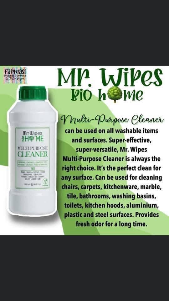 Multi Purpose Cleaner Mr. Wipes Farmasi Bold your Beauty