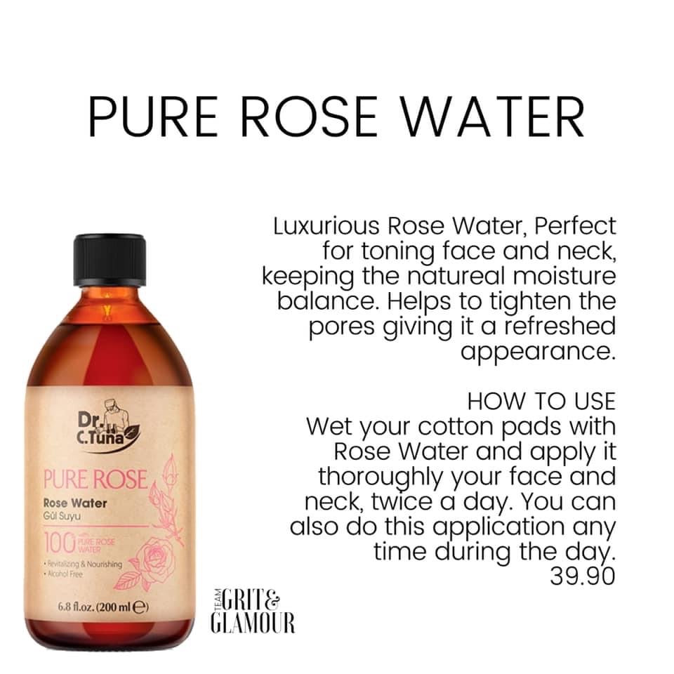 Pure Rose Water Pure Rose | Dr. C. Tuna | Farmasi
