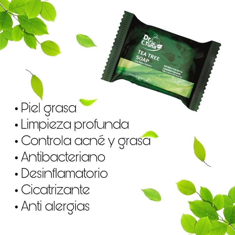 Tea Tree Soap Bundle | Dr. C. Tuna | Farmasi Set of 2