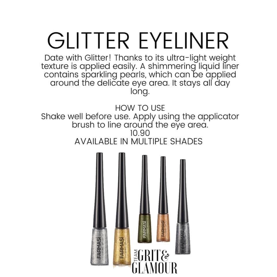 Glitter & Metallic Eyeliner | Farmasi