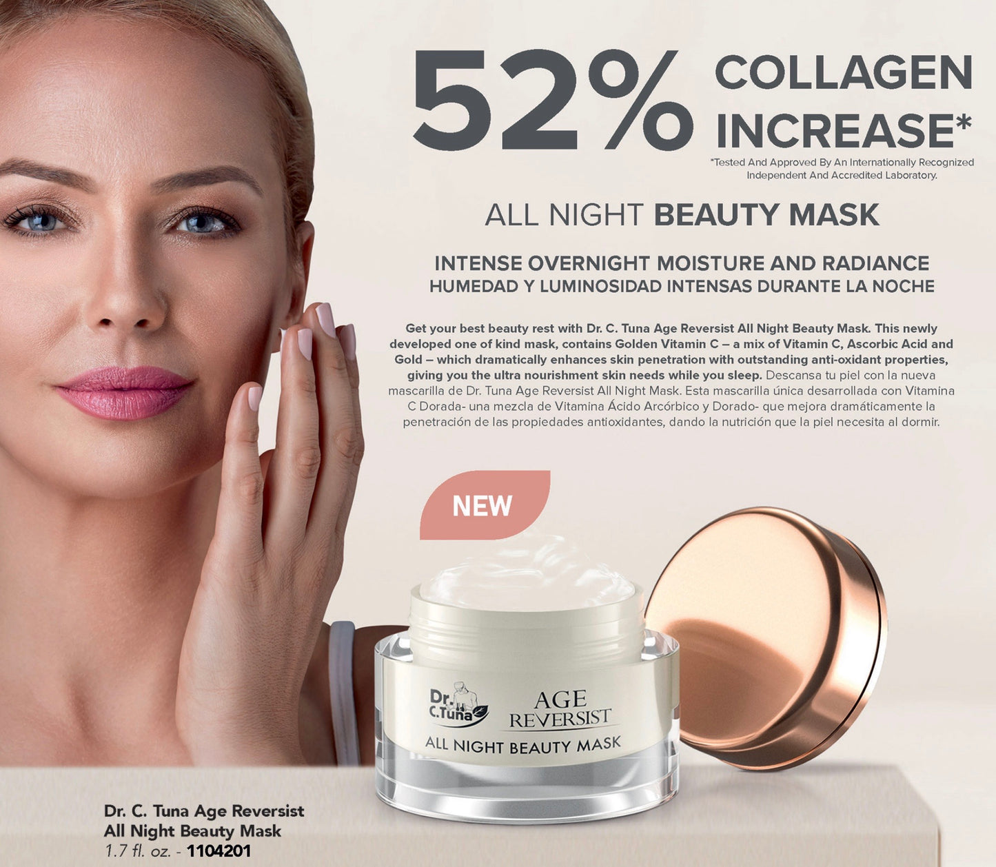 Age Reversist All Night Beauty Mask | Dr. C. Tuna | Farmasi