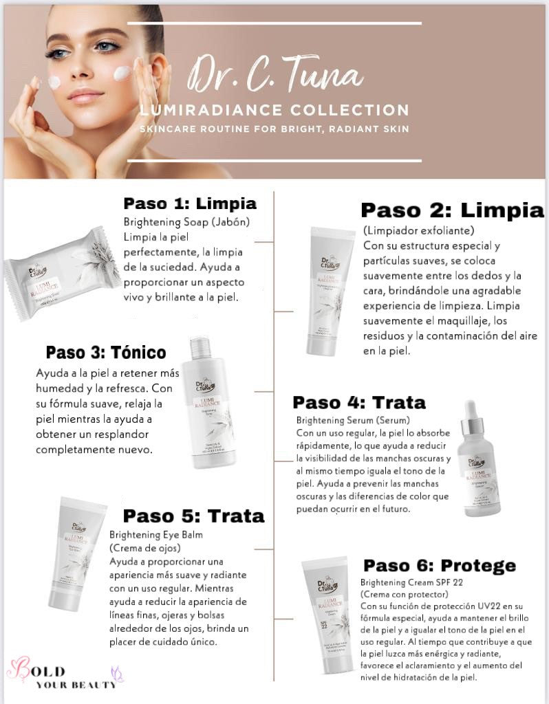 LumiRadiance Kit Bundle | Dr. C. Tuna | Farmasi Set of 4
