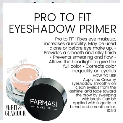 Eyeshadow Primer | Farmasi